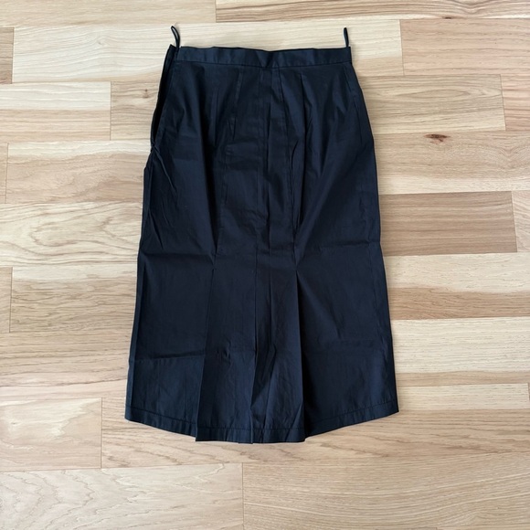 Prada Midi Black Skirt Size 44 US 4 - Picture 2 of 12